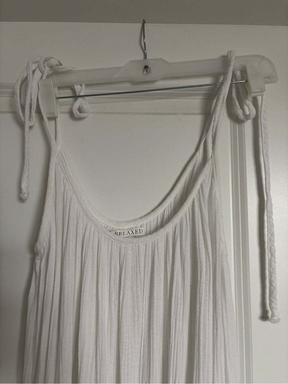 LA RELAXED Organic Gauze Dress S/M - Picture 6 of 8